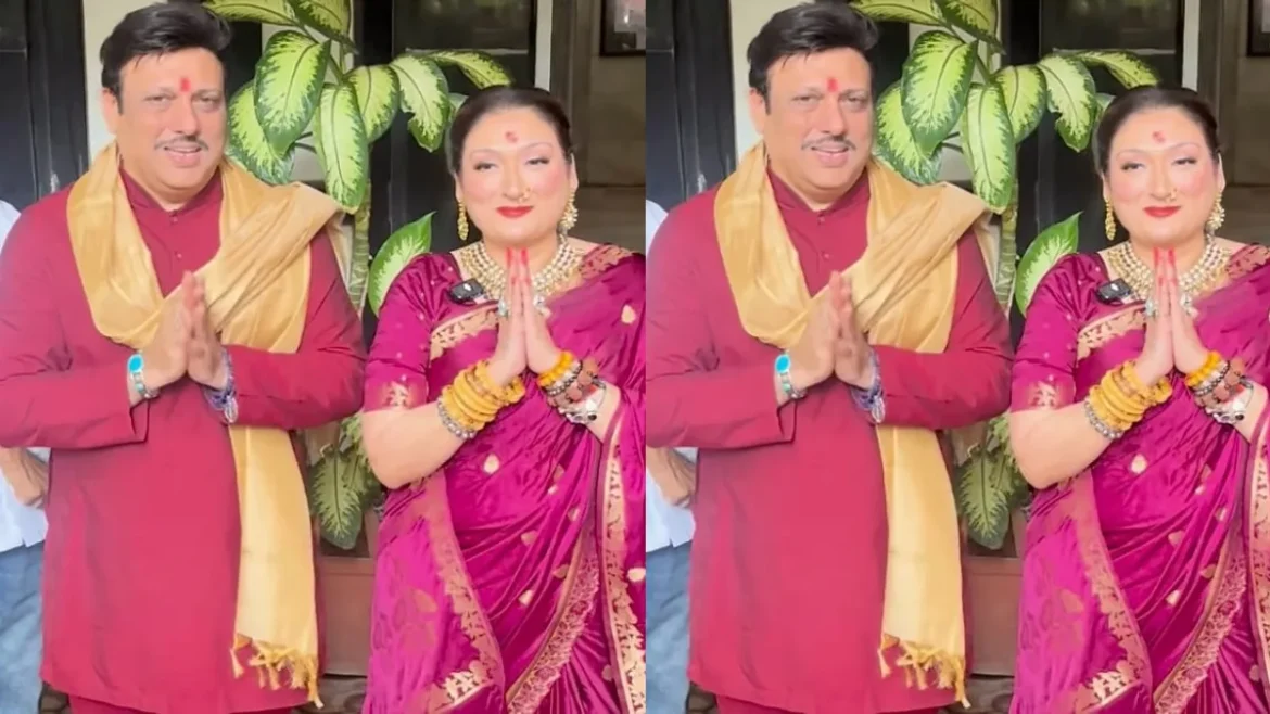 Amid Divorce Rumours, Govinda, Sunita Ahuja Celebrate Ganesh Chaturthi Together