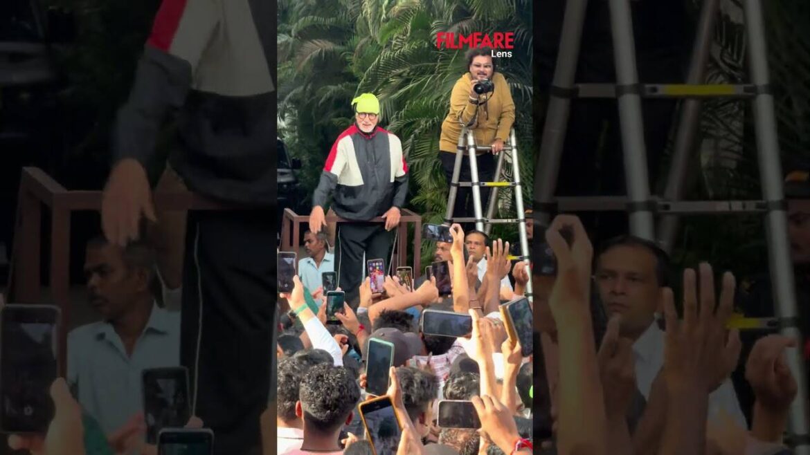 Amitabh Bachchan keeps the Sunday wave alive at Jalsa