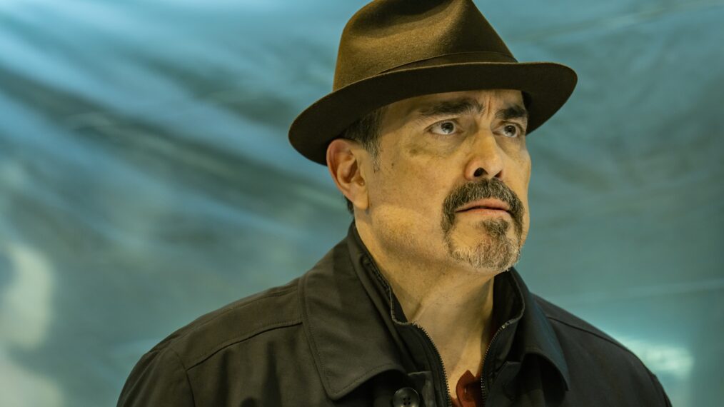 David Zayas as Angel Batista in Dexter: Resurrection, episode 8, season 1, streaming on Paramount+ with SHOWTIME, 2025. Photo Credit: Zach Dilgard/Paramount+.