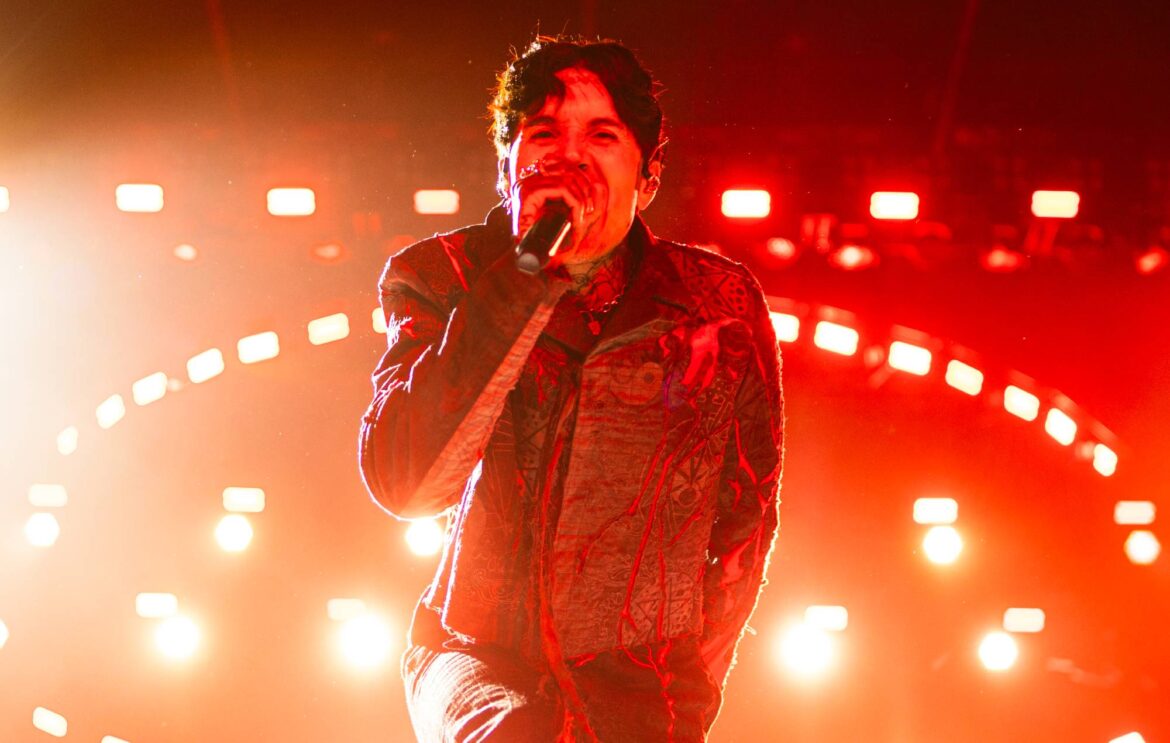 Bring Me The Horizon cover Oasis' 'Wonderwall' in thunderous Reading 2025 headline set