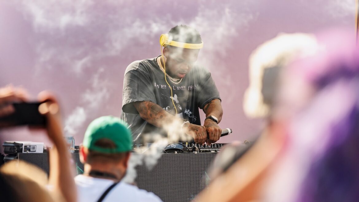 DJ Mustard Plays Surprise Set at Weedmaps' LA Kickback Event