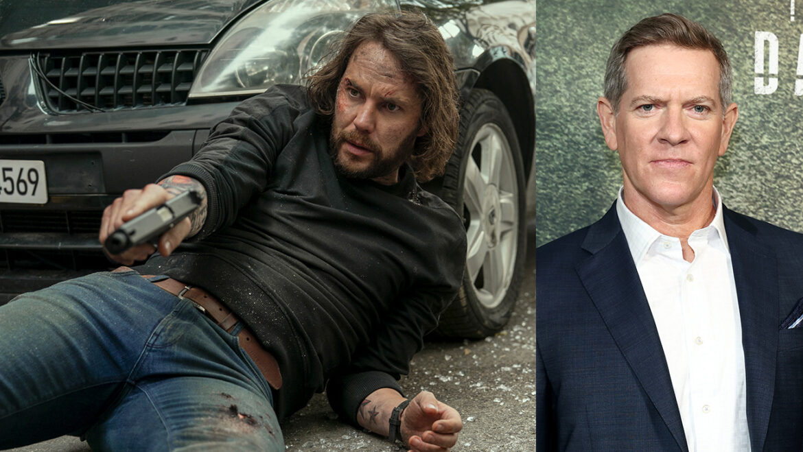 Taylor Kitsch in The Terminal List Dark Wolf and David DiGilio