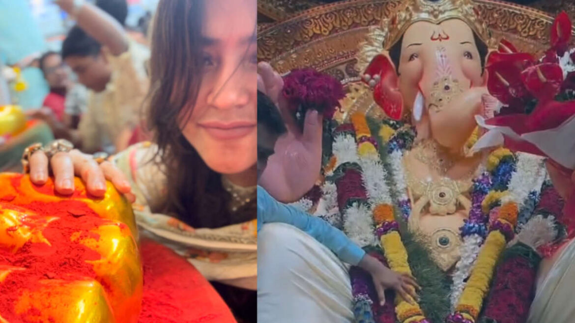 EKTA KAPOOR'S 30-YEAR JOURNEY CELEBRATED WITH GANPATI BLESSINGS! Producer Visits Lalbaugcha Raja To Mark Milestone In Entertainment Career! | Glamsham.com