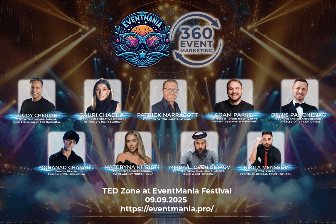 EventMania Festival 2025: TED Zone — A Glimpse into the Future of the Event Industry