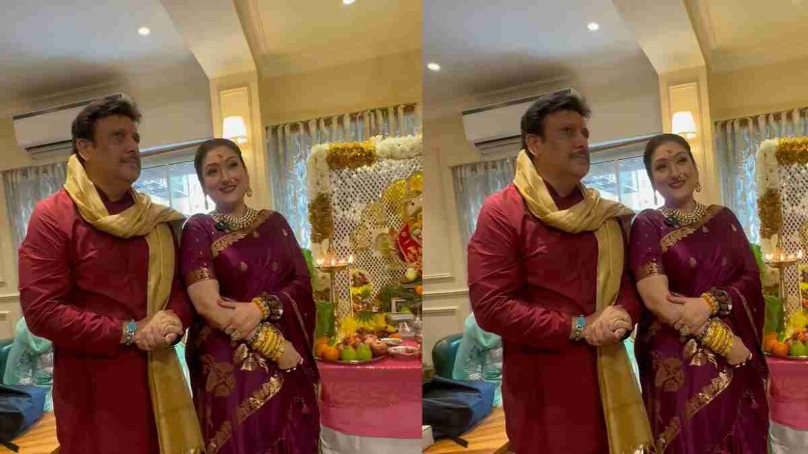 Govinda And Sunita Ahuja Break Silence On Divorce Rumors With Emotional Ganesh Chaturthi Celebration - Video Inside! | Glamsham.com