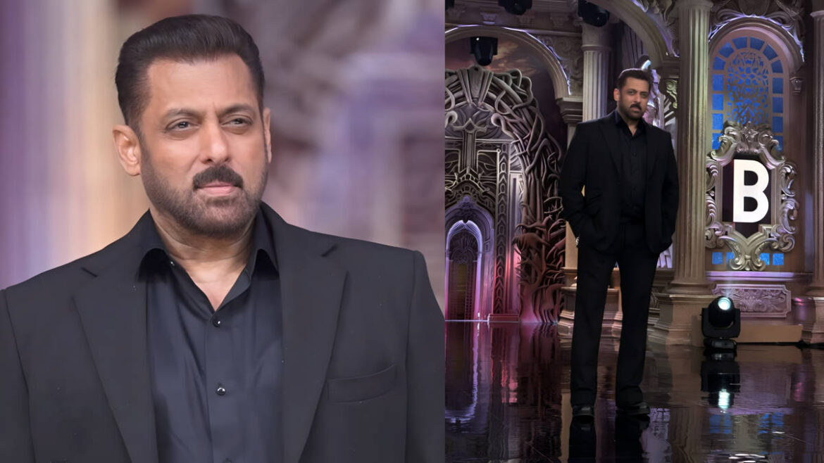 HOST IN BLACK, SHOW IN ACTION!" - Salman Khan's Bigg Boss 19 Premiere Look Revealed! | Glamsham.com
