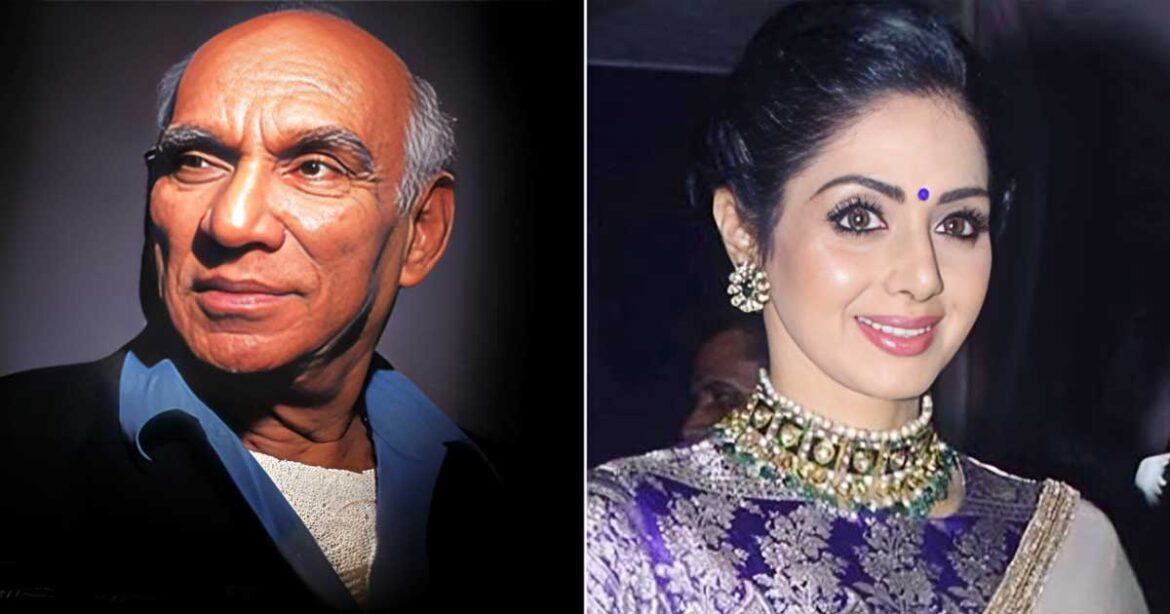 When Yash Chopra Was Heartbroken After His Film Starring Sridevi Failed 