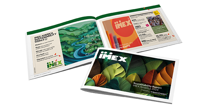 IMEX America sustainability progress revealed in new report