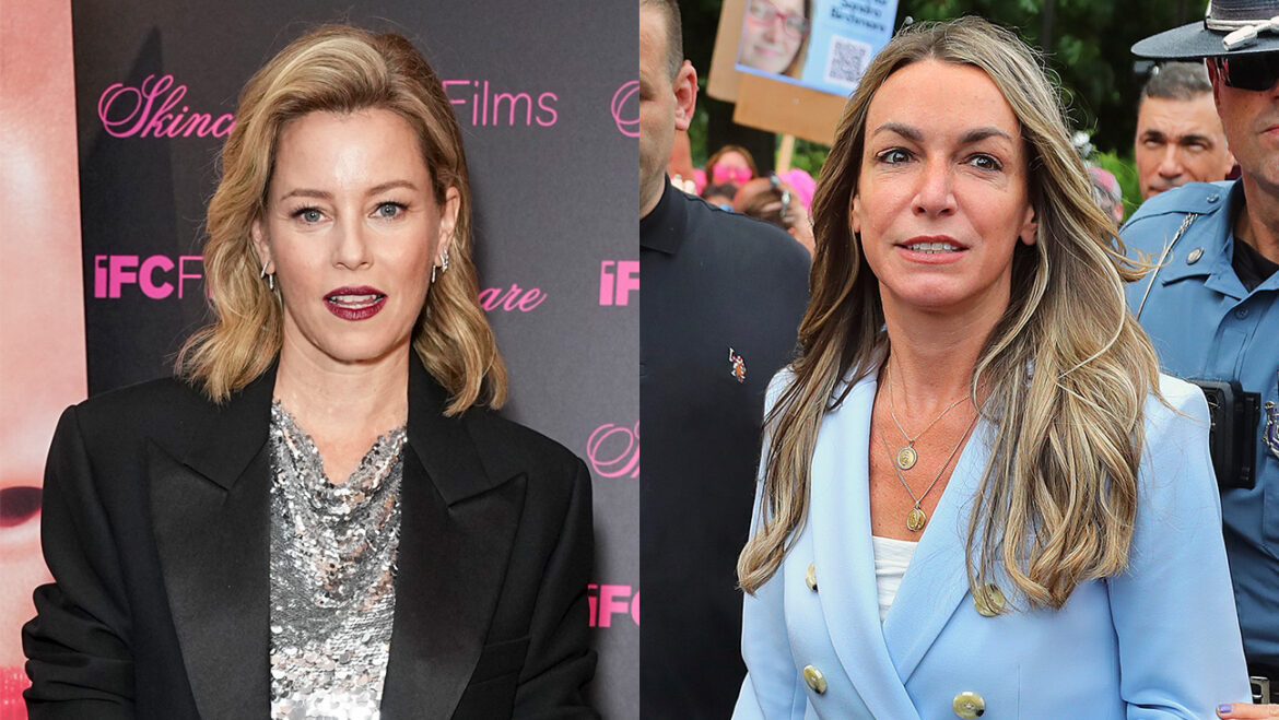 Elizabeth Banks and Karen Read