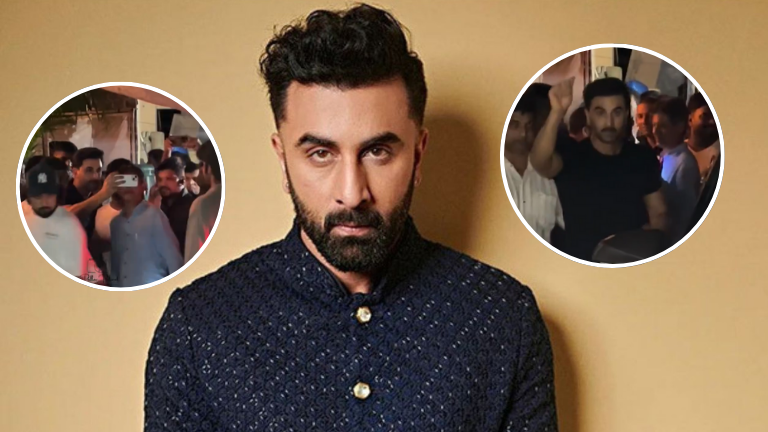 Ranbir Kapoor Spotted In Casual Look On Sanjay Leela Bhansali's Love & War Sets; Clicks Selfies With Fans– Watch