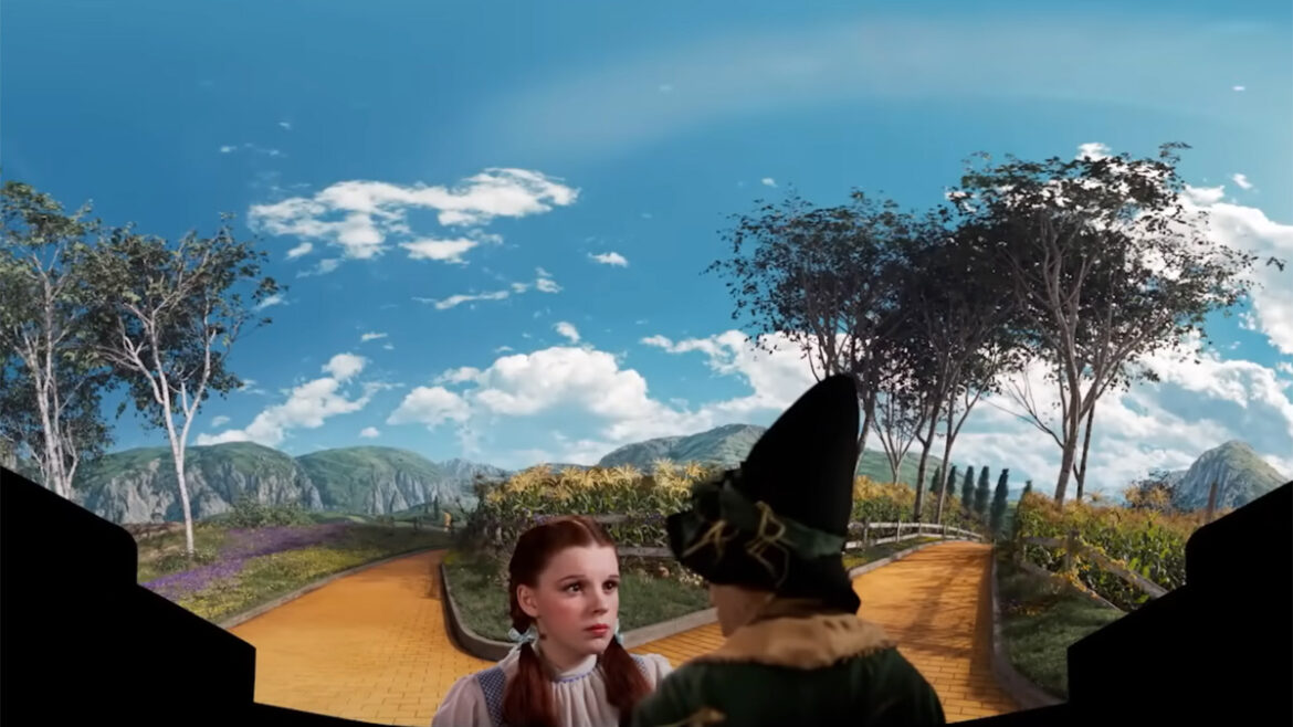 Sphere's Wizard of Oz Includes David Zaslav's Face
