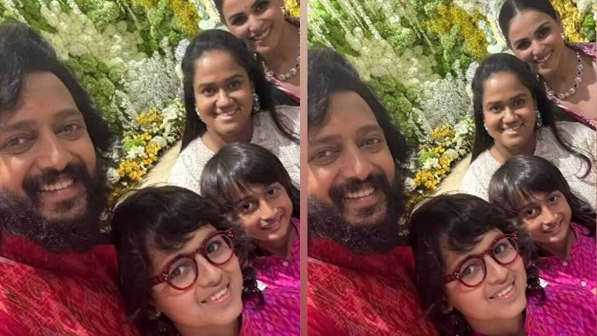 genelia deshmukh, riteish deshmukh and arpita khan_pic courtesy instagram