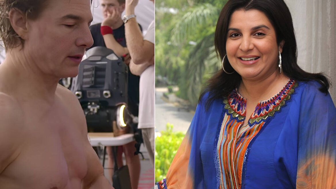 TOM CRUISE'S SHIRT OFF! Farah Khan's Reaction Goes Viral Amid "Mission Impossible" Clip | Glamsham.com