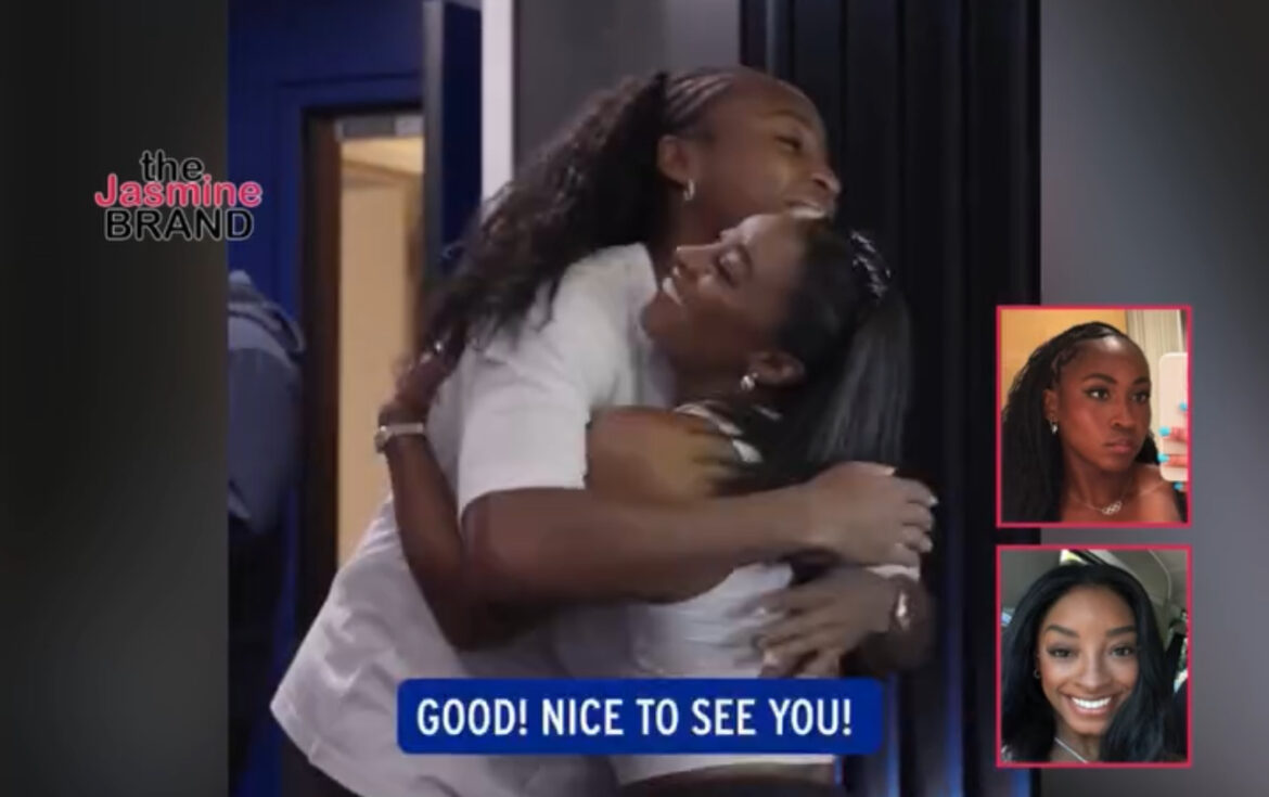 Tennis Star Coco Gauff & Simone Biles Share Sweet Moment At US Open: 'You're An Inspiration'