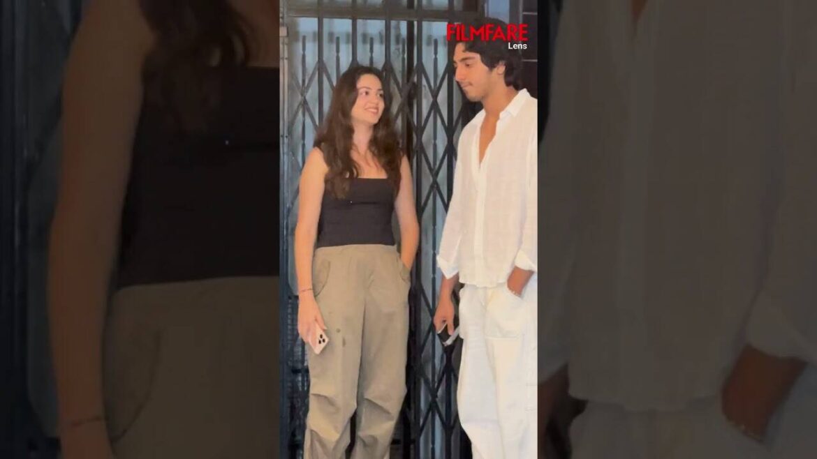 The Saiyaara stars AhaanPanday and AneetPadda were spotted arriving at director MohitSuris house