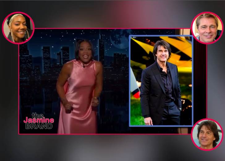 Tiffany Haddish Puts Tom Cruise & Brad Pitt On Her List Of Potential Baby Daddies