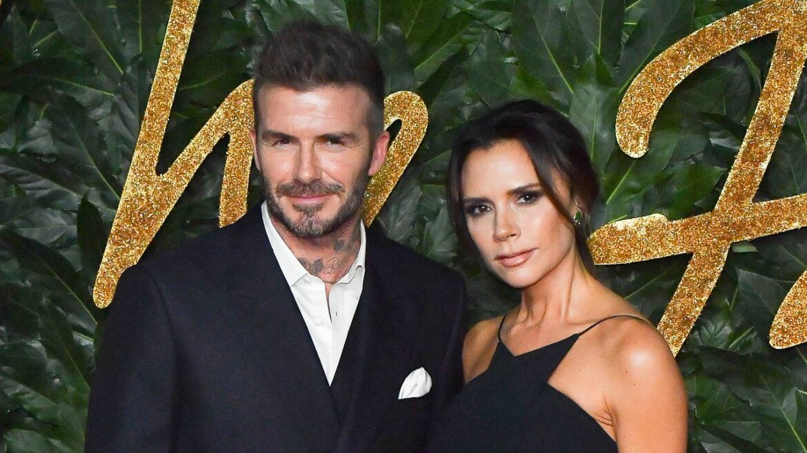 Victoria Beckham Wore Lace Lingerie as Beachwear—and David Beckham Couldn't Keep His Hands Off Her