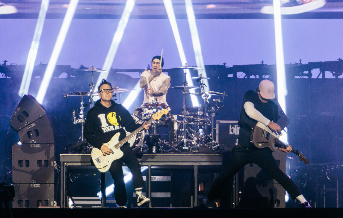 Watch Blink-182 dust off fan favourites and rarities for first time in over 10-25 years as they kick off 'Missionary Impossible' tour