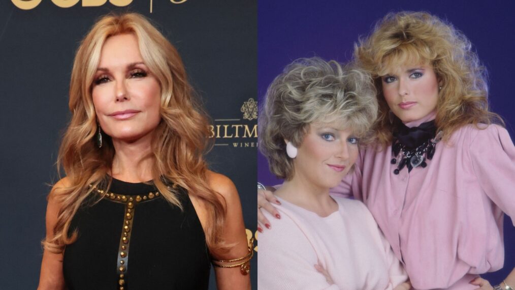 Tracey Bregman in June 2024; Tracey Bregman and Beth Maitland on 
