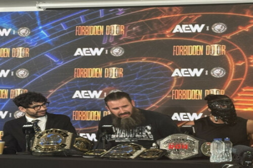 'You are part of the largest pro wrestling crowd ever in The O2...' AEW Forbidden Door breaks attendance record at iconic London venue