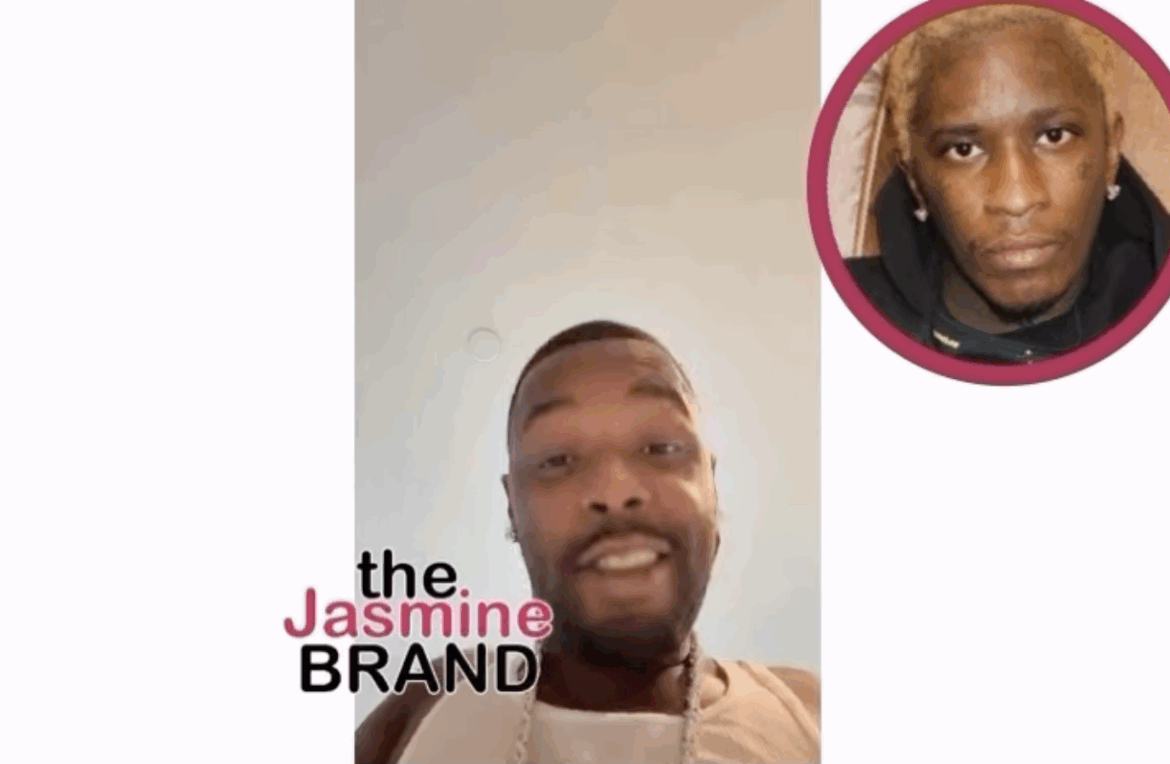 Young Thug's Friend PeeWee Roscoe Addresses Rumors Rapper Snitched On Him: 'Jeff Clean As Listerine'