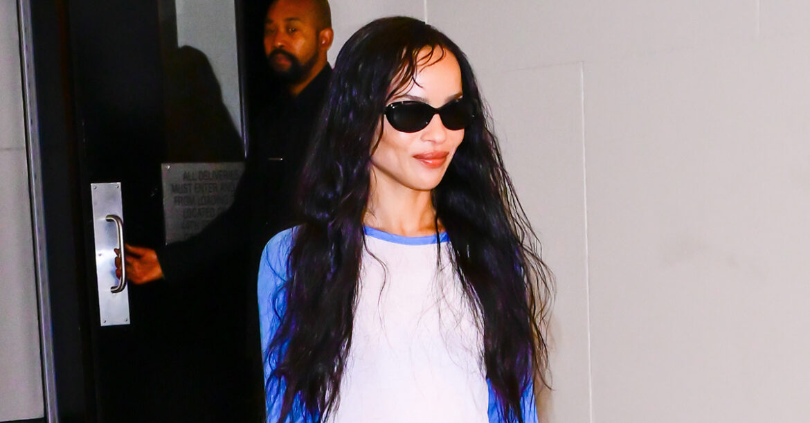 Zoë Kravitz Wore the T-Shirt Trend That's Back From the Dead