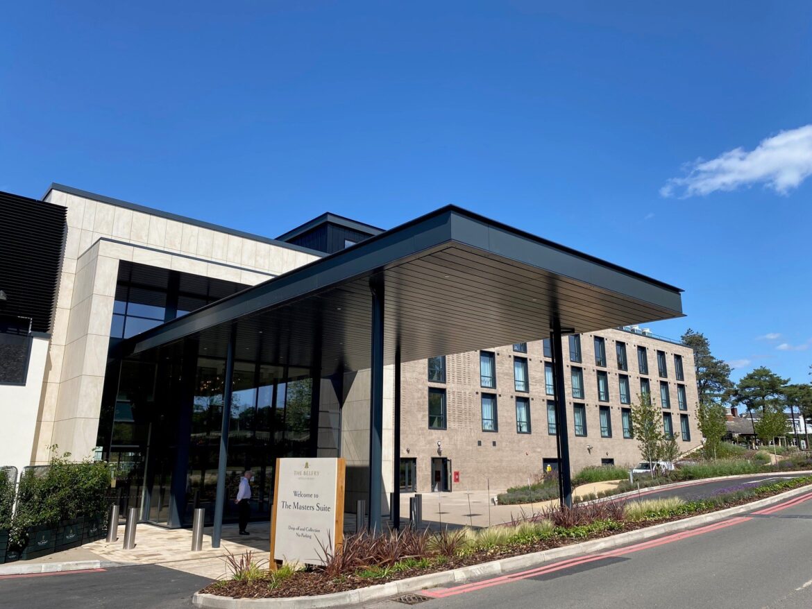 A new chapter begins: The Belfry’s Masters Suite opens with £10m on the books