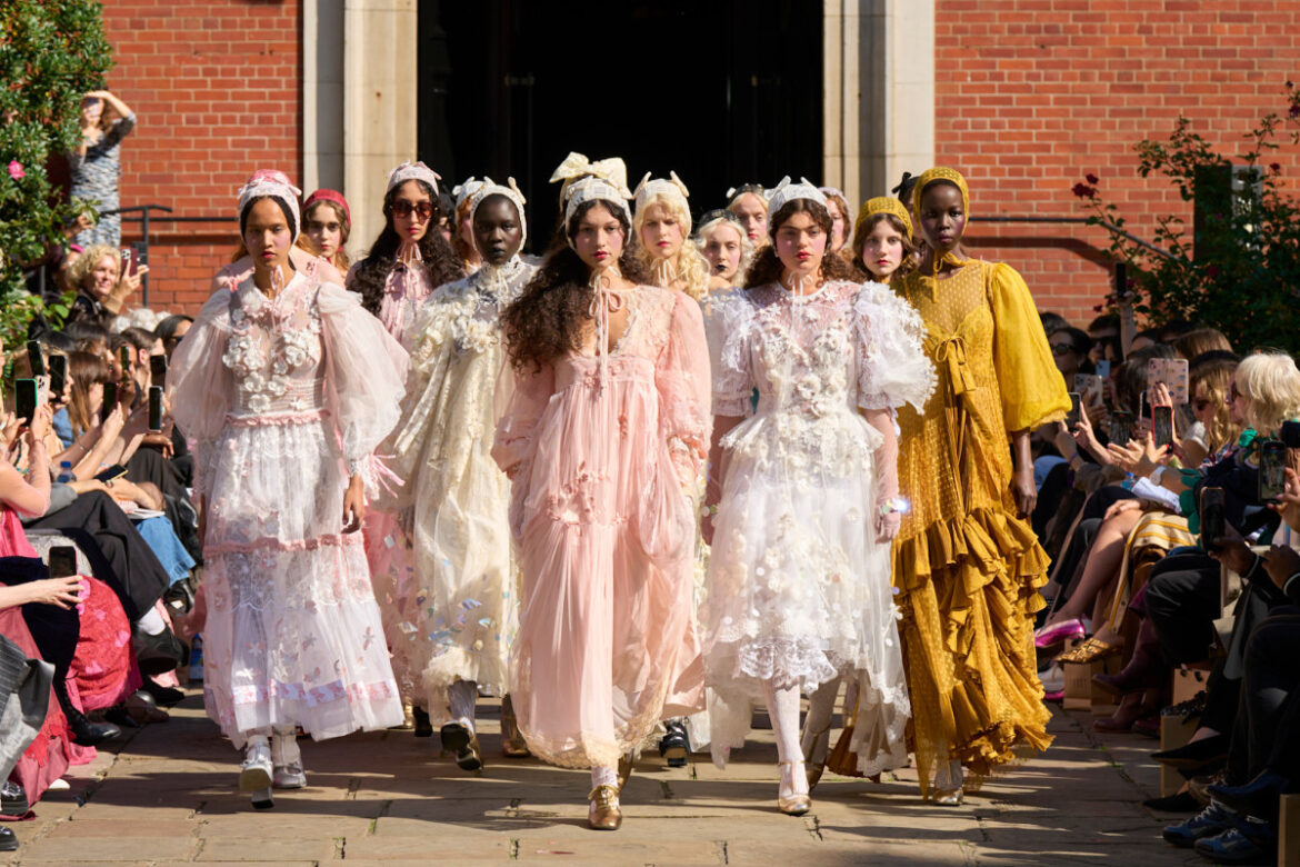 Bora Aksu Embraces the Beauty in Brokenness for Spring 2026