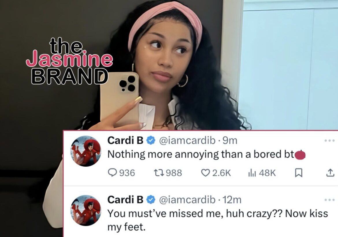 Cardi B Has A Message For A Mystery ‘Bored B*tch’