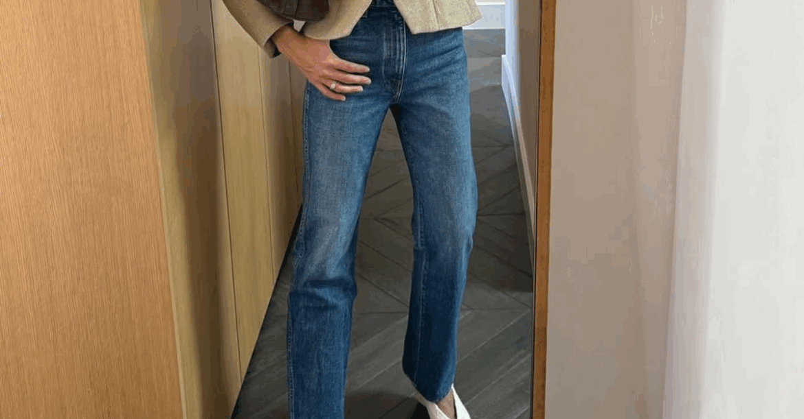 Everyone Is Styling Jeans With Tan Jackets This Fall