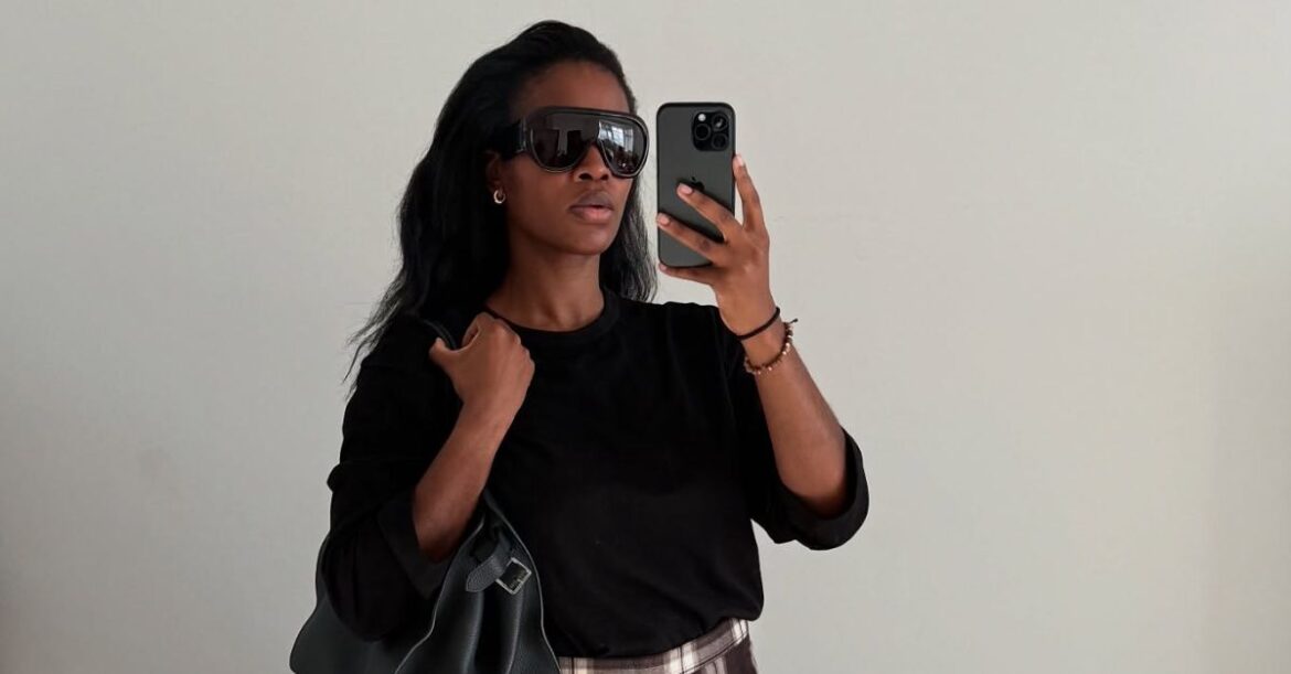 Fashion People Are Swapping Polka-Dot Skirts for Checked Styles