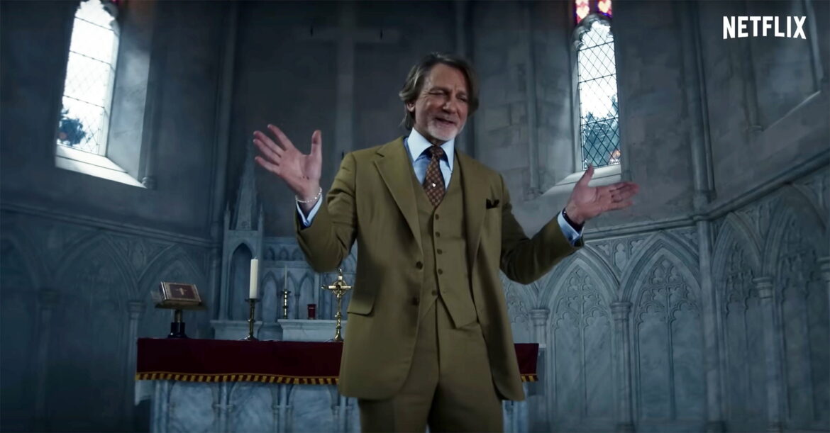 First Teaser for Rian Johnson's 'Wake Up Dead Man' Whodunit Sequel