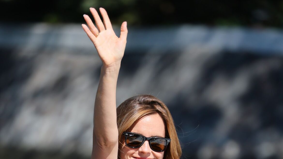 For Emma Watson, Venice Is All Gucci (And Lime Green)