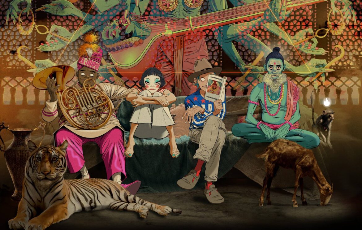 Gorillaz announce new album 'The Mountain' with UK and Ireland tour and theatrical single 'The Happy Dictator' featuring Sparks