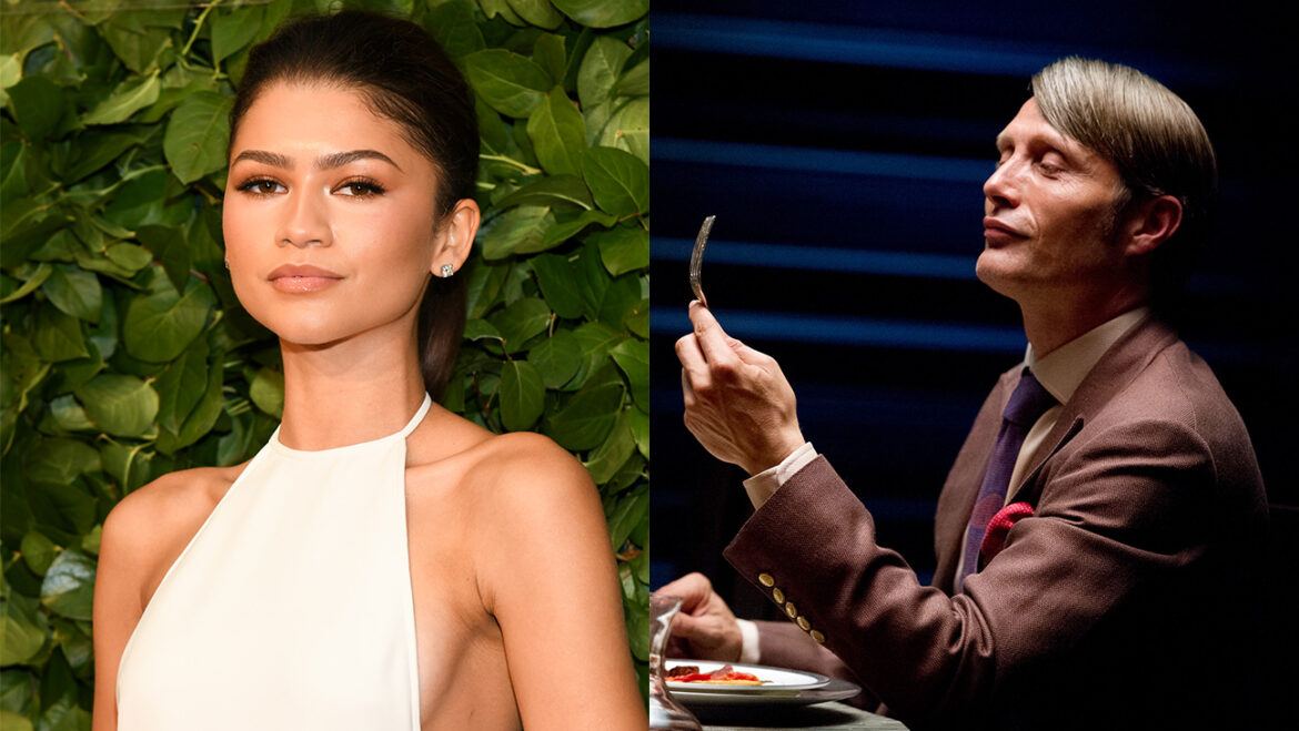 Zendaya and Mads Mikkelsen as Hannibal