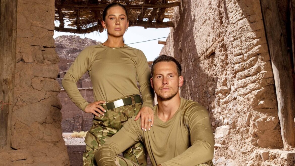 Shawn Johnson and Andrew east