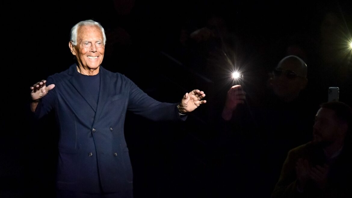 Indian fashion fraternity mourns the death of Italian designer Giorgio Armani