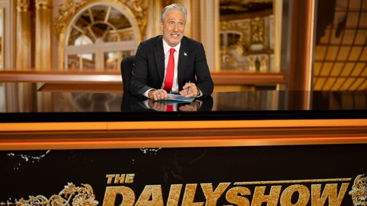 Jon Stewart Reacts to Jimmy Kimmel Suspension on 'The Daily Show' (VIDEO)