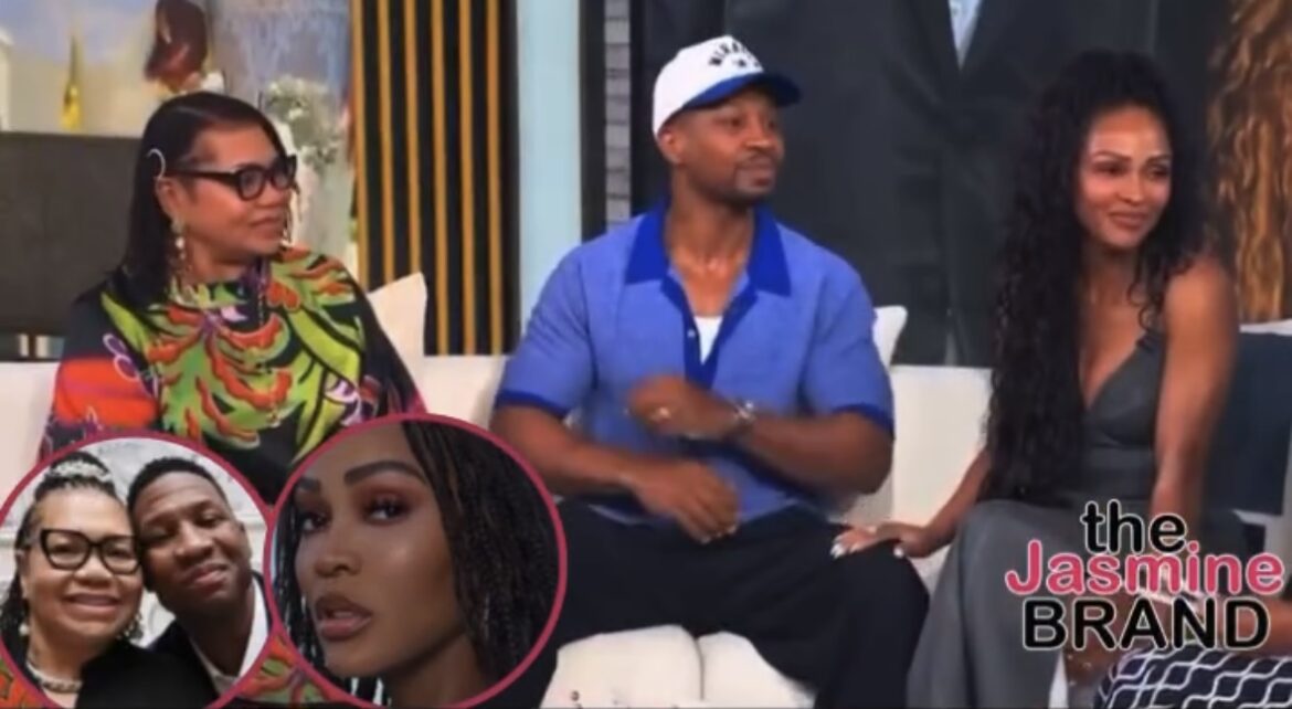 Jonathan Majors' Mom Says She Counseled Him & Meagan Good Before Officiating Their Marriage: 'It Had To Be Deepened. It Had To Be Lasting'