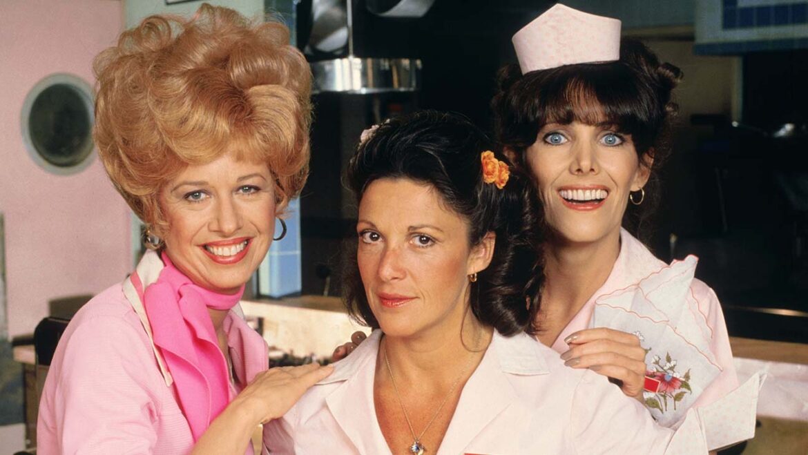 From left: Polly Holliday, Linda Lavin and Beth Howland on ‘Alice.’