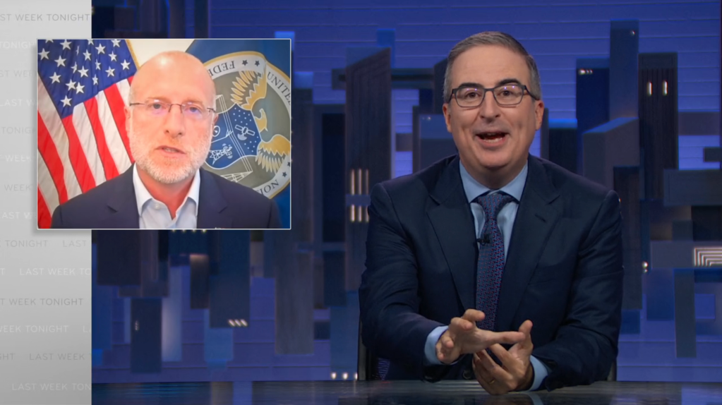 'Last Week Tonight's John Oliver Calls Out FCC Over Kimmel