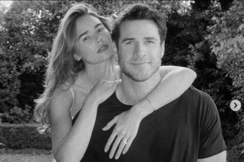 Liam Hemsworth and Gabrielle Brooks engaged