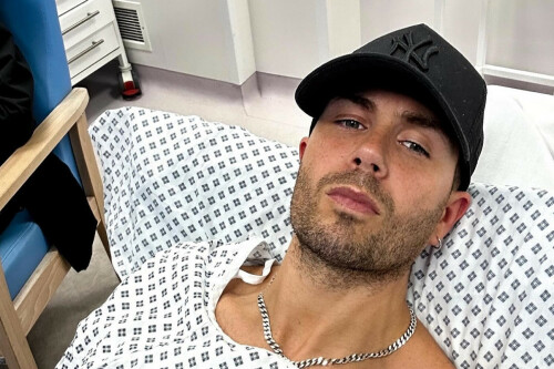 Max George reveals he’s been hospitalised again