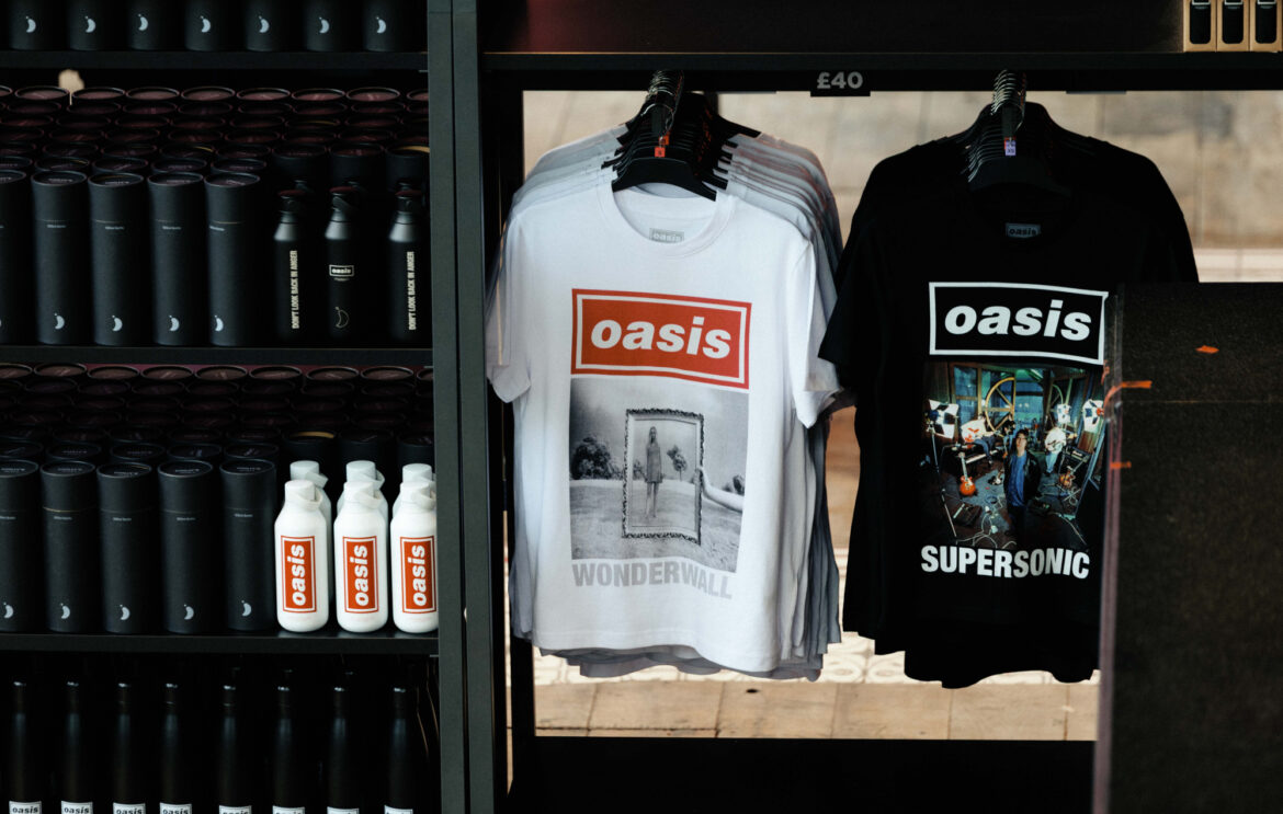 Oasis Live '25 fan store to reopen in London this week ahead of Wembley return
