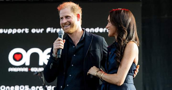 Prince Harry, Meghan Markle make surprise appearance at Santa Barbara benefit - National
