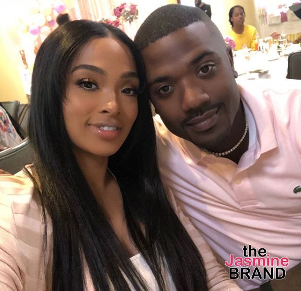 Ray J Pops Out To Support Ex Princess Love's New Nail Shop