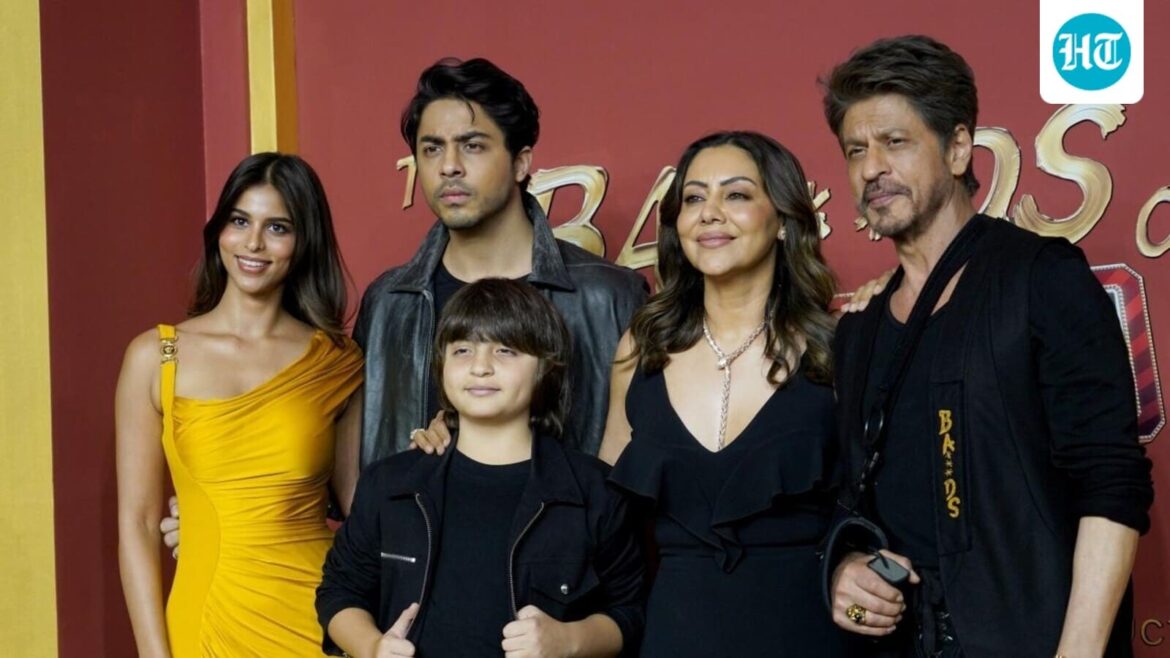 Shah Rukh Khan thanks fans for showering love on son Aryan Khan’s directorial debut The Ba***ds of Bollywood