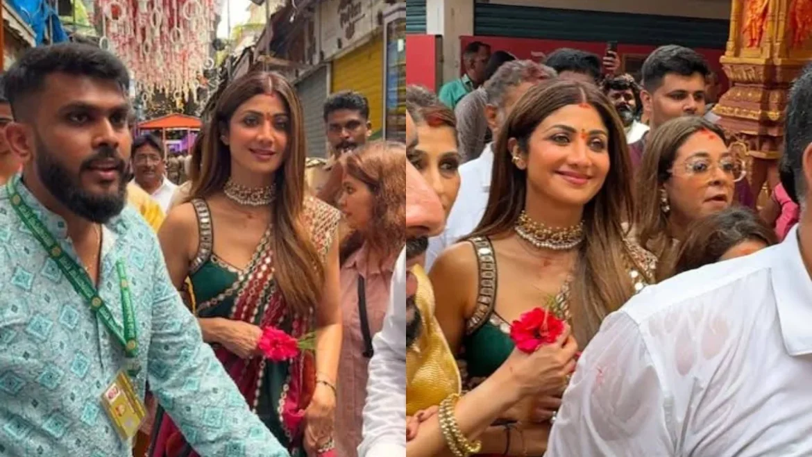 Shilpa Shetty Refuses Selfie With Police Officer At Ganpati Pandal