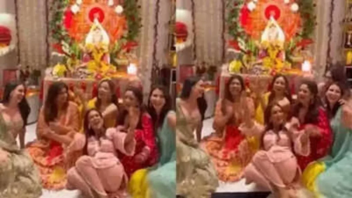'Stop Spreading Shamelessness', Nia Sharma And Ankita Lokhande Along With Others Trolled For Having Back Towards Ganapati Bappa