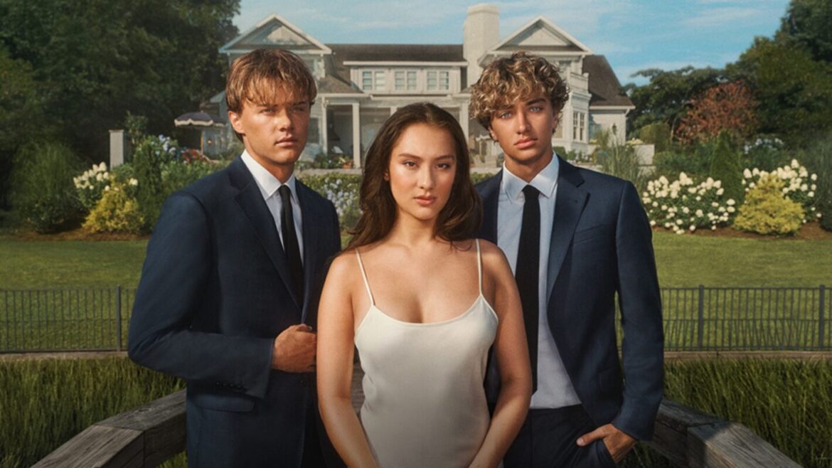 Christopher Briney, Lola Tung, and Gavin Casalegno in 